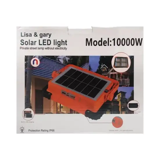 تصویر چراغ کمپینگ پایه دار مدل Solar