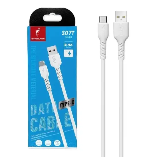 تصویر کابل تبدیل USB به USB-C مدل S07T