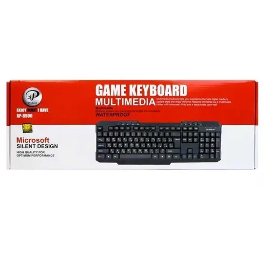 تصویر کیبورد با سیم ایکس پی پروداکت مدل XP-8900U