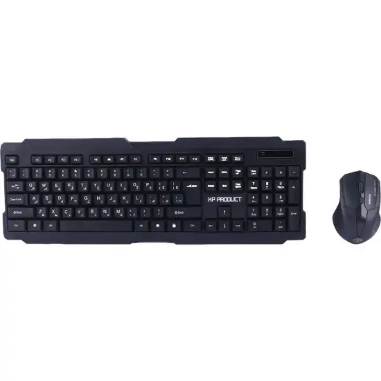 تصویر ماوس و کیبورد بی سیم ایکس پی پروداکت مدل XP-W3100U