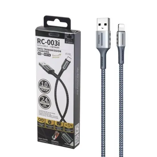 تصویر کابل تبدیل لایتنینگ به USB-C ریمکس مدل RC-003i
