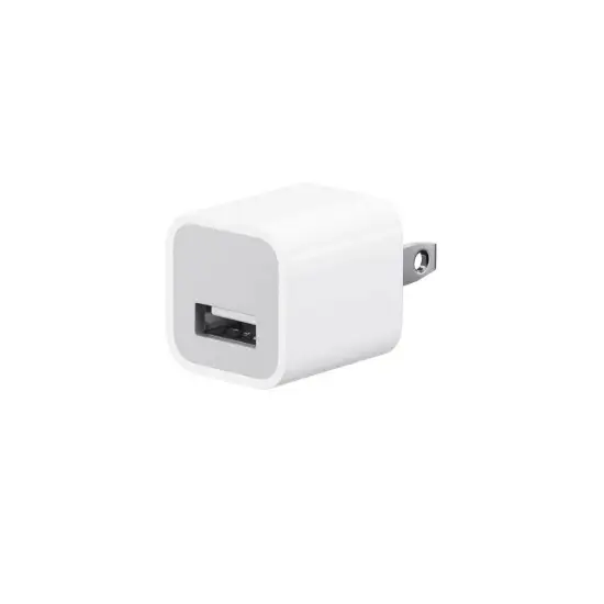 تصویر شارژر دیواری 5 وات دو پورت مدل A1385
