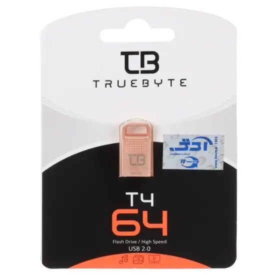 تصویر فلش مموری تروبایت مدل T4 USB2.0 ظرفیت 64 گیگابایت