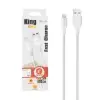 کابل شارژ USB به لایتنینگ مدل KC-144 - تصویر یکم