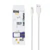 کابل شارژ USB به لایتنینگ مدل KC-144 - تصویر دوم