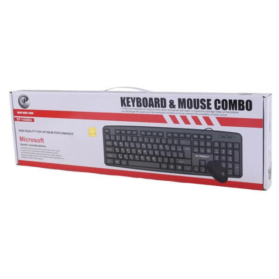 تصویر ماوس و کیبورد بی سیم ایکس پی پروداکت مدل XP-14500U
