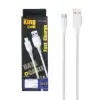 کابل شارژ USB به USB-C مدل KC-133 - تصویر دوم
