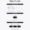 هدفون بلوتوثی یوگرین مدل ClipBuds Magic WS208-55136 - تصویر ششم