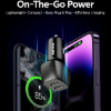 شارژر فندکی 60 وات دو پورت فیلیپس مدل DLP5522CC همراه با کابل تبدیل USB-C - تصویر سوم