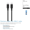 کابل تبدیل USBC به USBC فیلیپس مدل DLC4561CB طول 2 متر - تصویر دوم