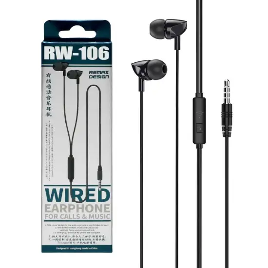 تصویر هندزفری باسیم مدل RW-106