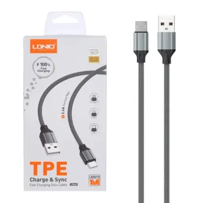نمایش جزئیات کابل تبدیل USB به MicroUSB الدینو مدل LS441