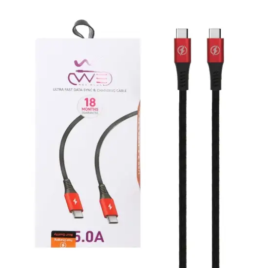 تصویر کابل تبدیل USB-C به USB-C مدل ETW 002
