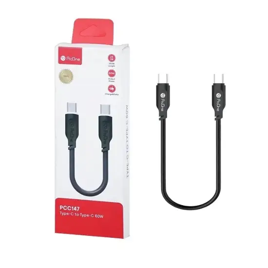 تصویر کابل تبدیل USB-C به USB-C پرووان مدل PCC147