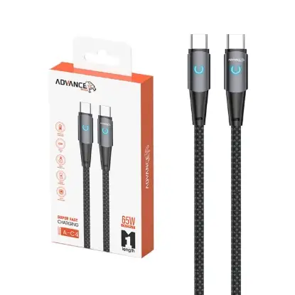 نمایش جزئیات کابل تبدیل USB-C به USB-C ادونس مدیا مدل A-C4