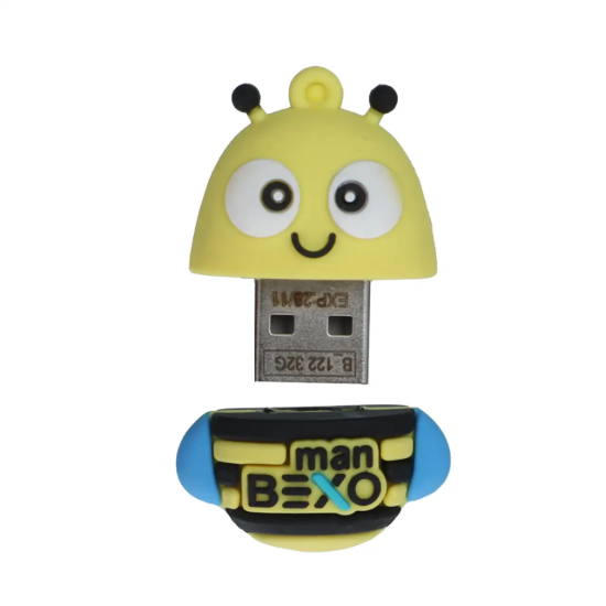 تصویر فلش مموری بکسو مدل  BX-122 USB2.0 ظرفیت 32 گیگابایت عروسکی