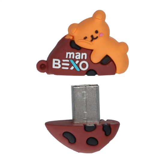 تصویر فلش مموری بکسو مدل  BX-132 USB2.0 ظرفیت 32 گیگابایت عروسکی