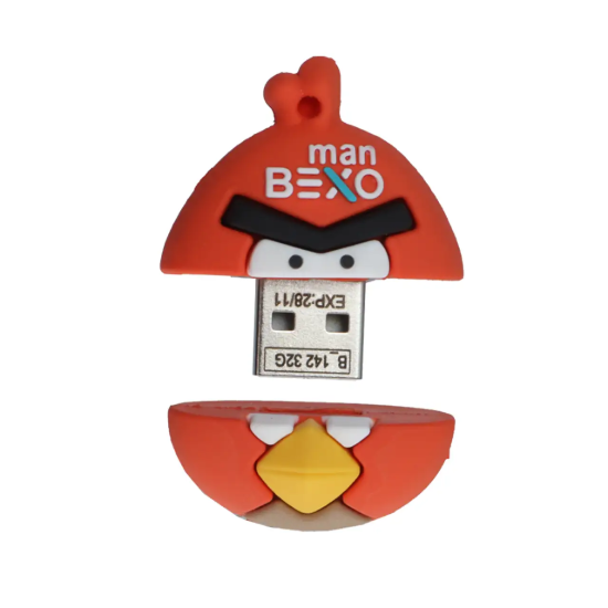 تصویر فلش مموری بکسو مدل  BX-142 USB2.0 ظرفیت 32 گیگابایت عروسکی