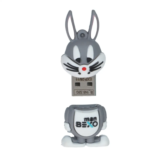 تصویر فلش مموری بکسو مدل  BX-148 USB2.0 ظرفیت 32 گیگابایت عروسکی