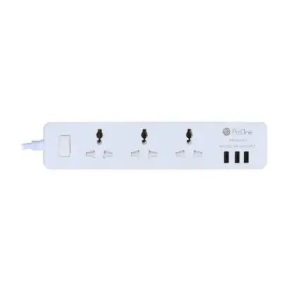 نمایش جزئیات چند راهی برق پرووان مدل PPS615U طول 1.8 متر
