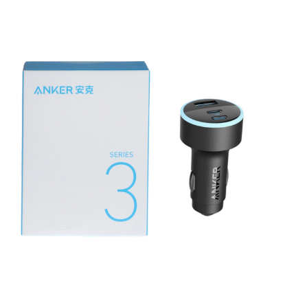 نمایش جزئیات شارژر فندکی 67 وات سه پورت انکر مدل A273661