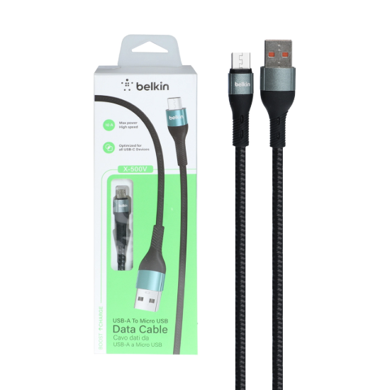 تصویر کابل تبدیل USB به MicroUSB بلکین مدل X-500V