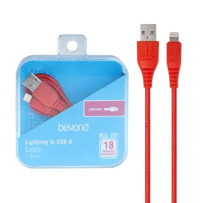نمایش جزئیات کابل تبدیل USB به لایتنینگ بیاند مدل BUL-201