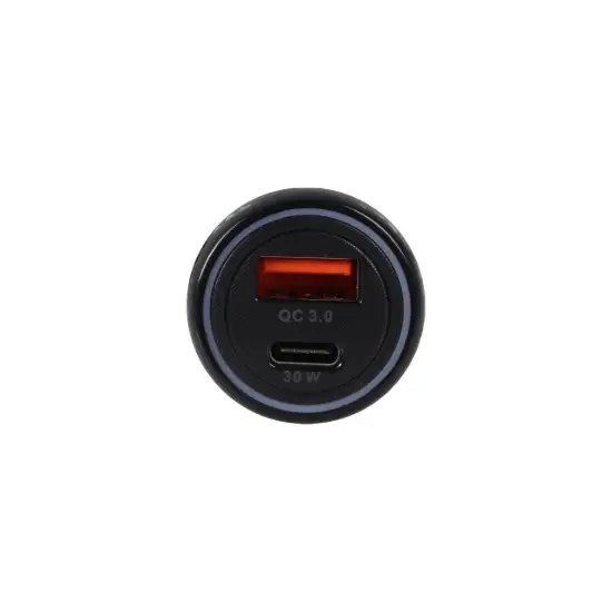 تصویر شارژر فندکی 48 وات دو پورت بوکو مدل CH-033