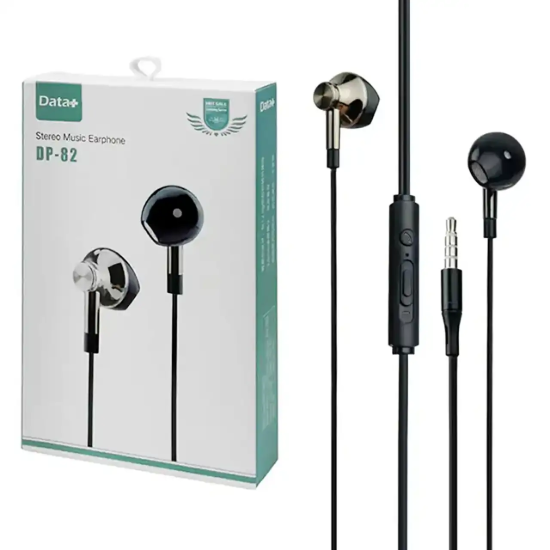 تصویر هندزفری با سیم دیتا پلاس مدل DP-82