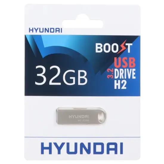 تصویر فلش مموری هیوندای مدل Boost H2 USB 3.2 ظرفیت 32 گیگابایت