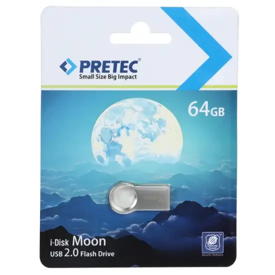 تصویر فلش مموری پرتک مدل Moon USB2.0 ظرفیت 64 گیگابایت