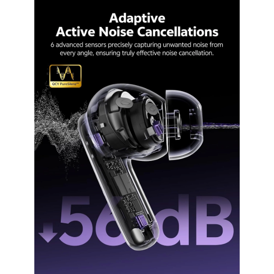 تصویر هدفون بلوتوثی کیو سی وای مدل Melobuds N70