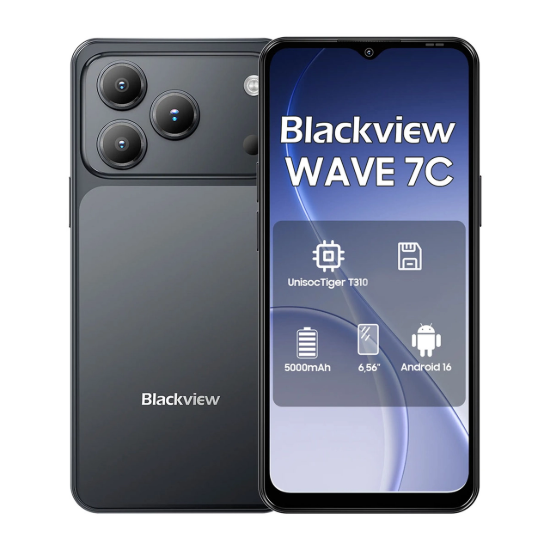 تصویر گوشی موبایل بلک ویو مدل Wave 7C دو سیم کارت ظرفیت 64 گیگابایت و رم 4 گیگابایت