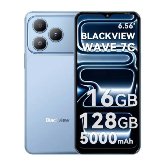 تصویر گوشی موبایل بلک ویو مدل Wave 7C دو سیم کارت ظرفیت 128 گیگابایت و رم 4 گیگابایت
