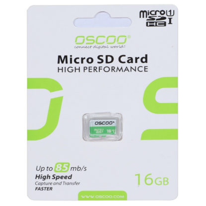 نمایش جزئیات کارت حافظه microSDHC اسکو مدل High Performance کلاس 10سرعت UHS-I U1 85MBps ظرفیت 16 گیگابایت