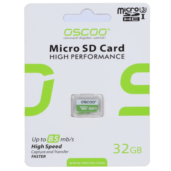 تصویر کارت حافظه microSDHC اسکو مدل High Performance کلاس 10سرعت UHS-I U3 85MBps ظرفیت 32 گیگابایت