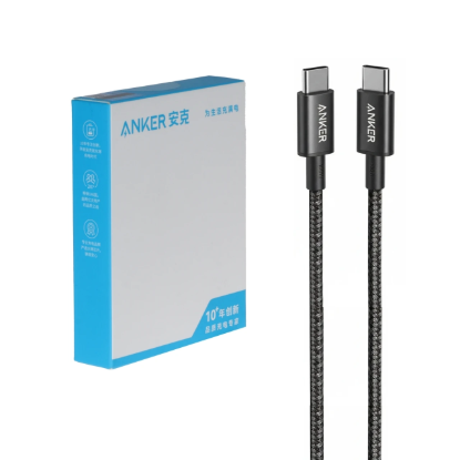 نمایش جزئیات کابل تبدیل USB-C به USB-C انکر مدل A8756