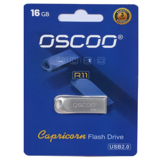 تصویر فلش مموری OSCOO مدل R11 ظرفیت 16 گیگابایت