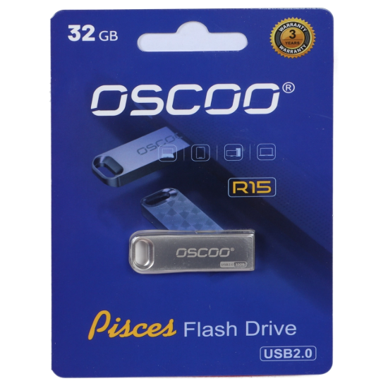 تصویر فلش مموری اوسکو مدل R15 USB2.0 ظرفیت 32 گیگابایت
