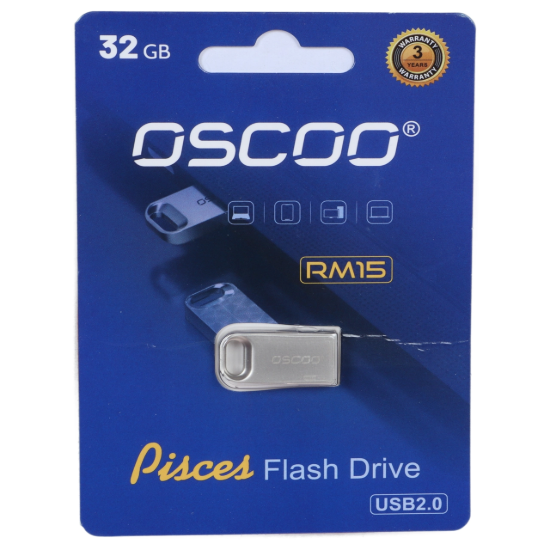 تصویر فلش مموری اوسکو مدل RM15 USB2.0 ظرفیت 32 گیگابایت