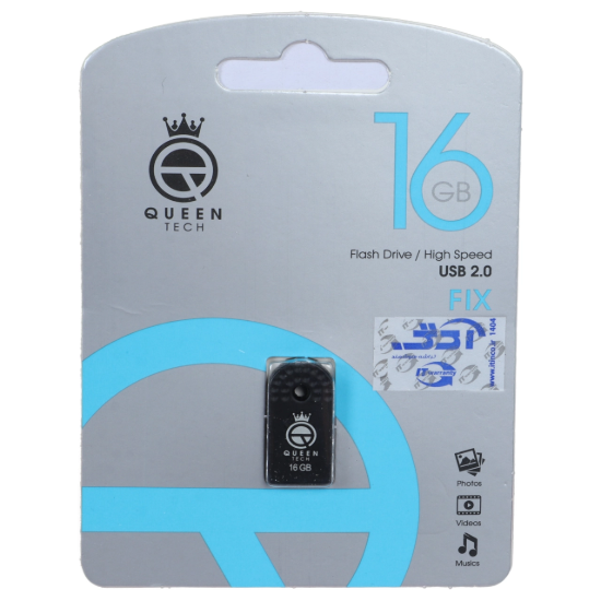 تصویر فلش مموری کویین تک مدل Fix USB2.0 ظرفیت 16 گیگابایت