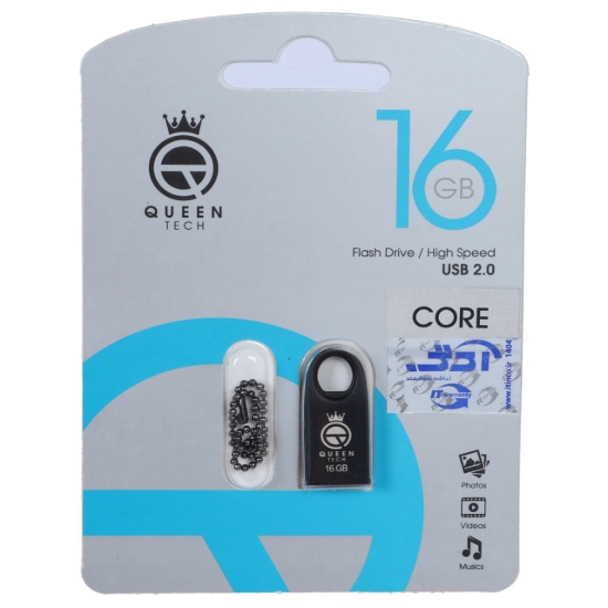 تصویر فلش مموری کویین تک مدل Core USB2.0 ظرفیت 16 گیگابایت