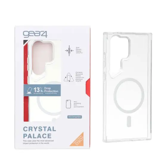 تصویر قاب گوشی موبایل گیر فور مدل Crystal palace مگ سیف دار
