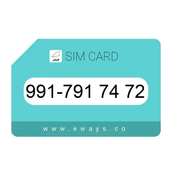 تصویر سیم کارت همراه اول 09917917472