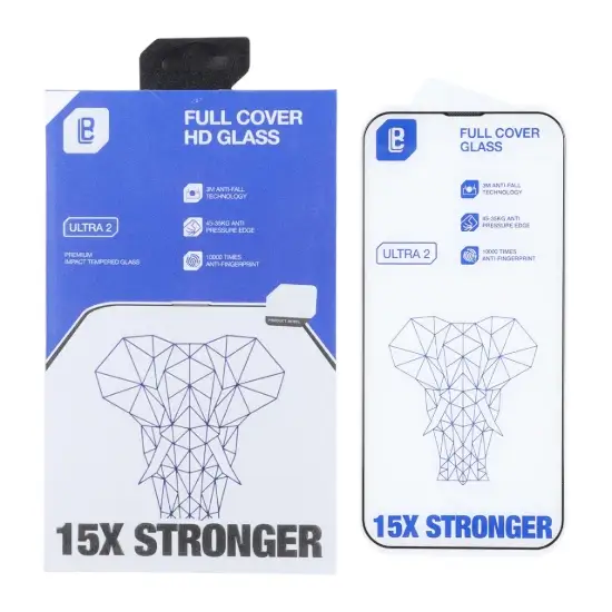 تصویر گلس گوشی موبایل شیشه ای لنبی مدل 15X Stronger