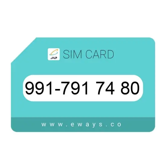 تصویر سیم کارت همراه اول 09917917480