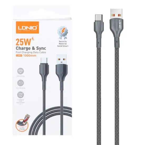 تصویر کابل تبدیل USB به USB-C الدینو مدل LS851
