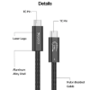 کابل تبدیل USB-C به USB-C یسیدو مدل CA211 - تصویر دوم