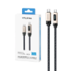 کابل تبدیل USB-C به USB-C وی آِی پلاتینا مدل BC19 - تصویر یکم