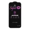 گلس گوشی موبایل شیشه ای یس پلاس مدل Super D Anti Static - تصویر دوم